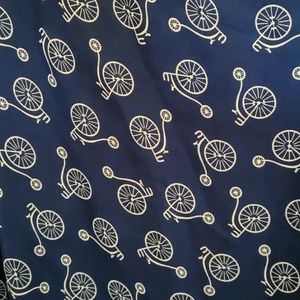 Bicycle print dress